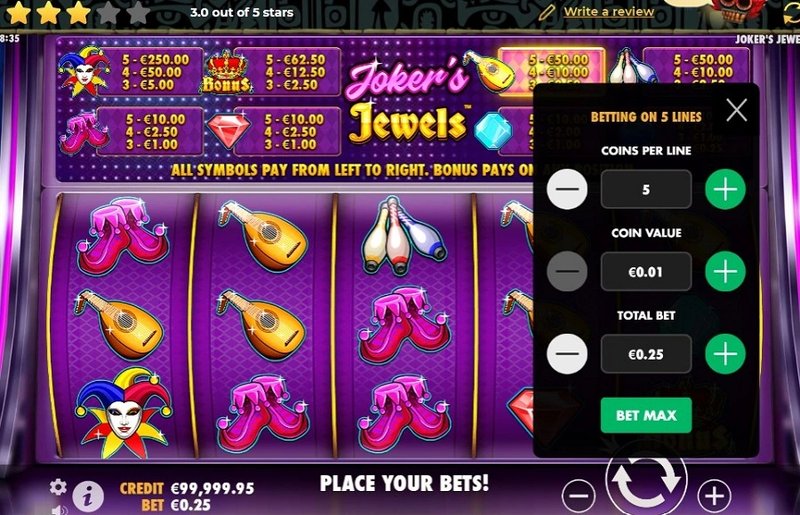 Imagen: Consejos para Ganar en Joker Jewels en el Casino en Línea de Argentina